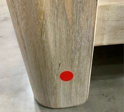 Open Box: Aptos Square Coffee Table (44") - Sandwash