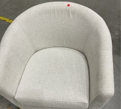 Open Box: Hyde Swivel Chair - Heathered Chenille