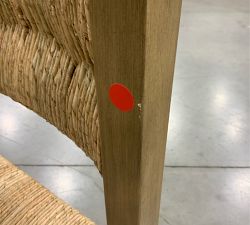 Open Box: Malibu Woven Counter Stool (24") - Honey