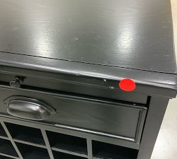 Open Box: Modular Bar Cabinet Base with Wood Doors (18") - Seadrift