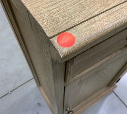 Open Box: Modular Bar Cabinet Base with Wood Doors (18") - Seadrift