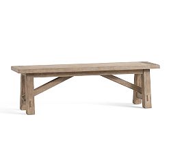 Open Box: Toscana Dining Bench (60"L x 14"W) - Seadrift