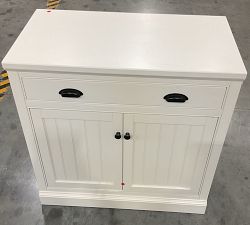 Open Box: Aubrey Modular Media Cabinet Door Base (36"W x 36"H) - Dutch White