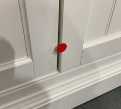 Open Box: Aubrey Modular Media Cabinet Door Base (36"W x 36"H) - Dutch White