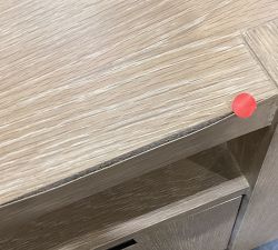 Open Box: Brooks Media Console (70") - Cerused Natural