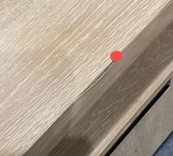 Open Box: Brooks Media Console (70") - Cerused Natural