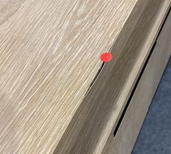 Open Box: Brooks Media Console (70") - Cerused Natural