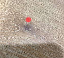 Open Box: Brooks Media Console (70") - Cerused Natural