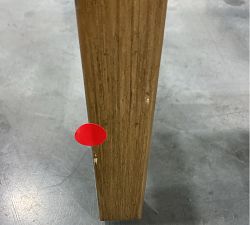 Open Box: Malibu Woven Dining Chair - Honey