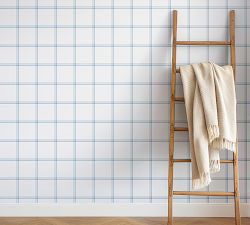 Windowpane Plaid Wallpaper