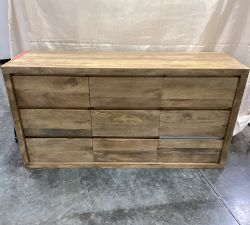 Open Box: Cayman 9-Drawer Dresser (62") - Heirloom Wheat