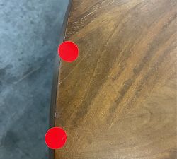 Open Box: Cayman Round Nesting Coffee Table (40") - Antique Umber