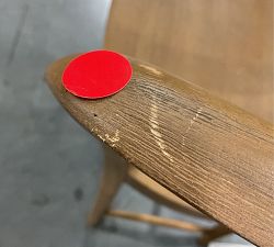 Open Box: Cline Counter Stool (24") - Antique Umber