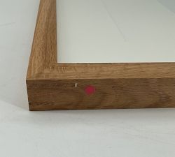 Open Box: Wood Gallery Frame, 16"x20" (5"x7", 11"x14" Opening) - Natural