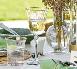 Monique Lhuillier Tatum Wine Stem Glasses &ndash; Set of 2