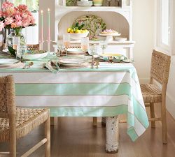 Cynthia Rowley Striped Tablecloth