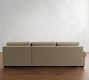 Big Sur Roll Arm Return Bumper Sectional (114"&ndash;146")