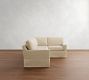 Buchanan Square Arm Slipcovered 3-Piece Sectional (93")