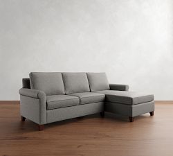 Cameron Roll Arm Chaise Sectional (100")