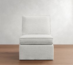 Cameron Square Arm Sectional Component Replacement Slipcovers