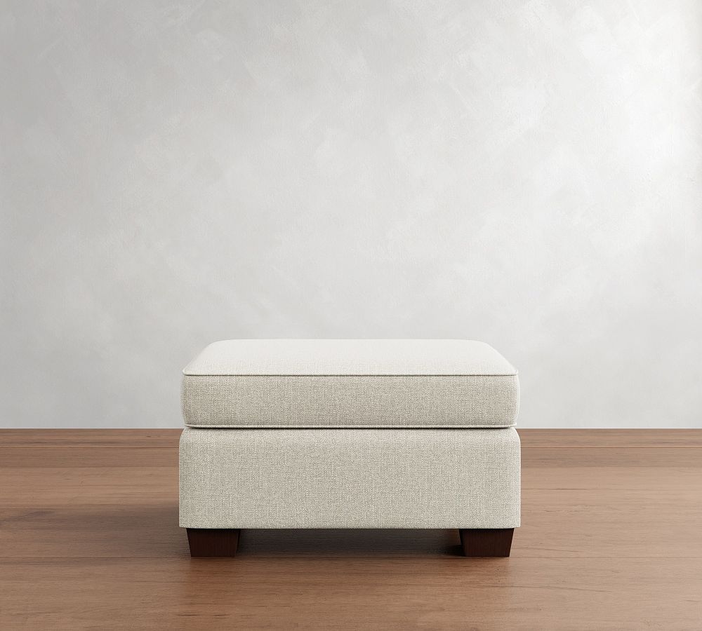 PB Comfort Storage Ottoman by Pottery Barn