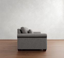 York Roll Arm Deep Seat Side Sleeper Sofa (97")