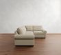 Big Sur Roll Arm 3-Piece Sectional (115")