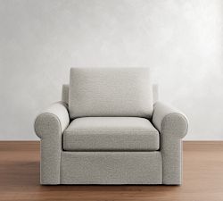 Big Sur Roll Arm Slipcovered Chair