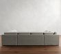 Big Sur Square Arm Slipcovered U-Shaped Sectional (145")