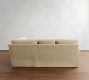 Buchanan Roll Arm Slipcovered 3-Piece Sectional (95")