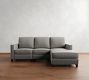 Cameron Square Arm Power Reclining Chaise Sectional (84"&ndash;113")