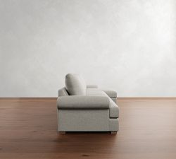 Canyon Roll Arm Chaise Sectional (121"&ndash;165")