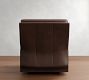 James Square Arm Leather Power Swivel Glider Recliner