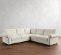 PB Comfort Roll Arm 3-Piece L-Shaped Sectional (108")