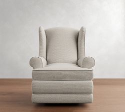 PB Wingback Swivel Glider Recliner