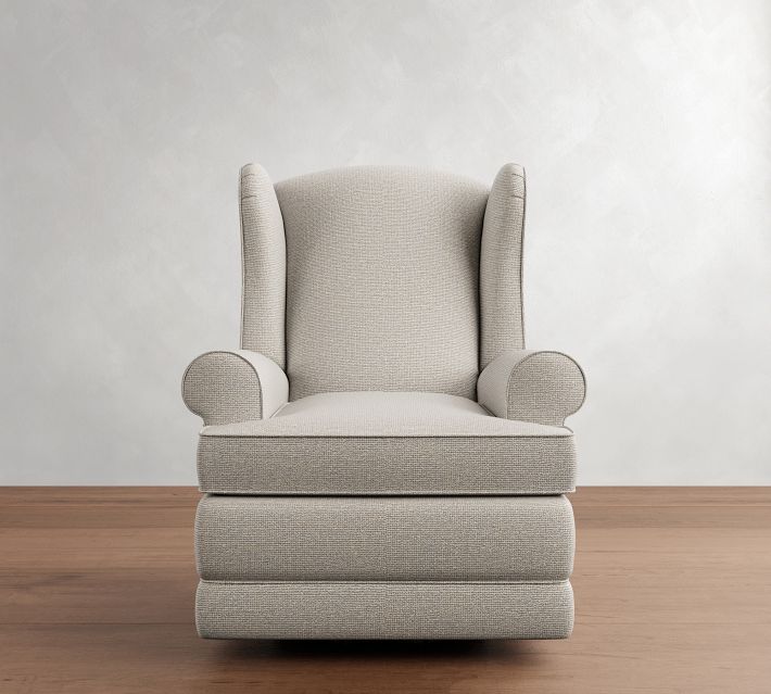 Wingback Glider Recliner - Stylish Comfort | Pottery Barn