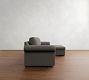Shasta Roll Arm Trundle Chaise Sleeper Sectional (102")
