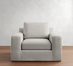 Big Sur Square Arm Slipcovered Chair
