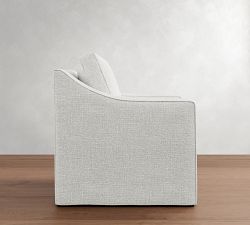 Cameron Slope Arm Slipcovered Chair