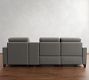 Cameron Square Arm Power Reclining Chaise Sectional (84"&ndash;113")