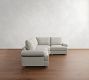 Canyon Roll Arm 3-Piece Wedge Sectional (129")