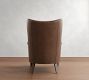 Champlain Tufted Roll Arm Leather Chair