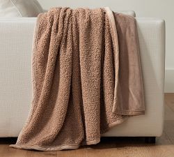 Cozy Teddy Faux Fur Throw