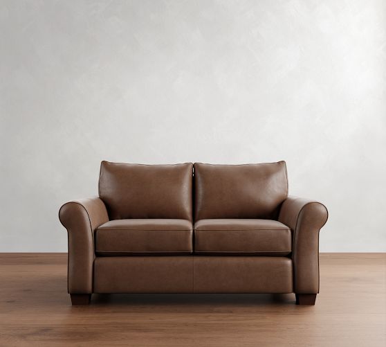 Pottery Barn ポッタリーバーン　　レザー　本革　ソファークッション Leather PB Comfort Collection | Pottery Barn