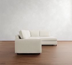 PB Comfort Square Arm Return Bumper Sectional (121")