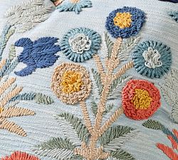 Alice Embroidered Pillow Cover
