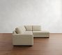 Big Sur Square Arm 3-Piece Bumper Sectional (114")