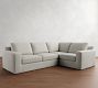 Big Sur Square Arm Slipcovered 3-Piece Sectional (114")