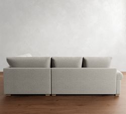 Canyon Roll Arm 3-Piece Wedge Sectional (129")