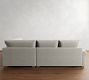 Canyon Roll Arm 3-Piece Wedge Sectional (129")